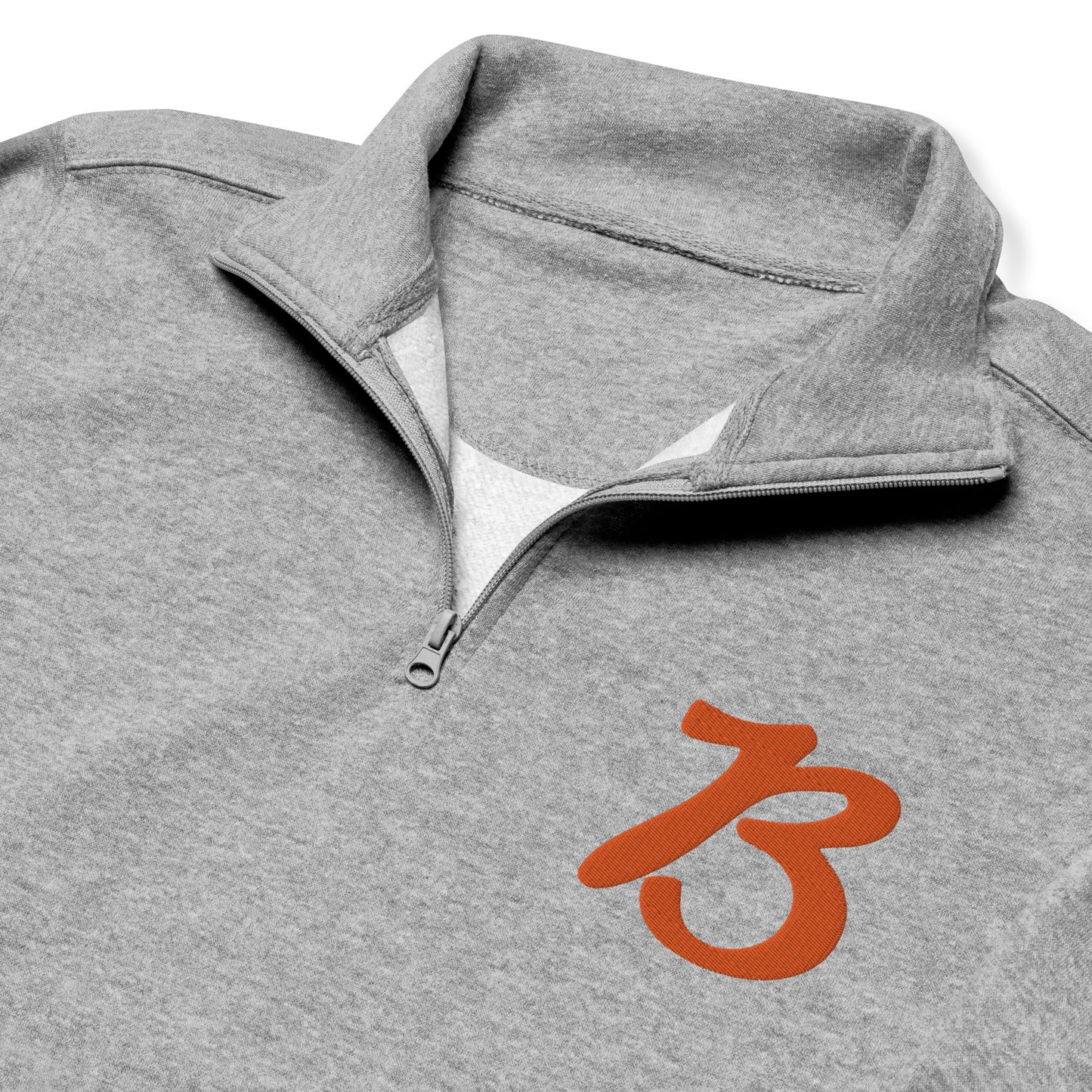 Buckeye B - Embroidered Quarter Zip Pullover