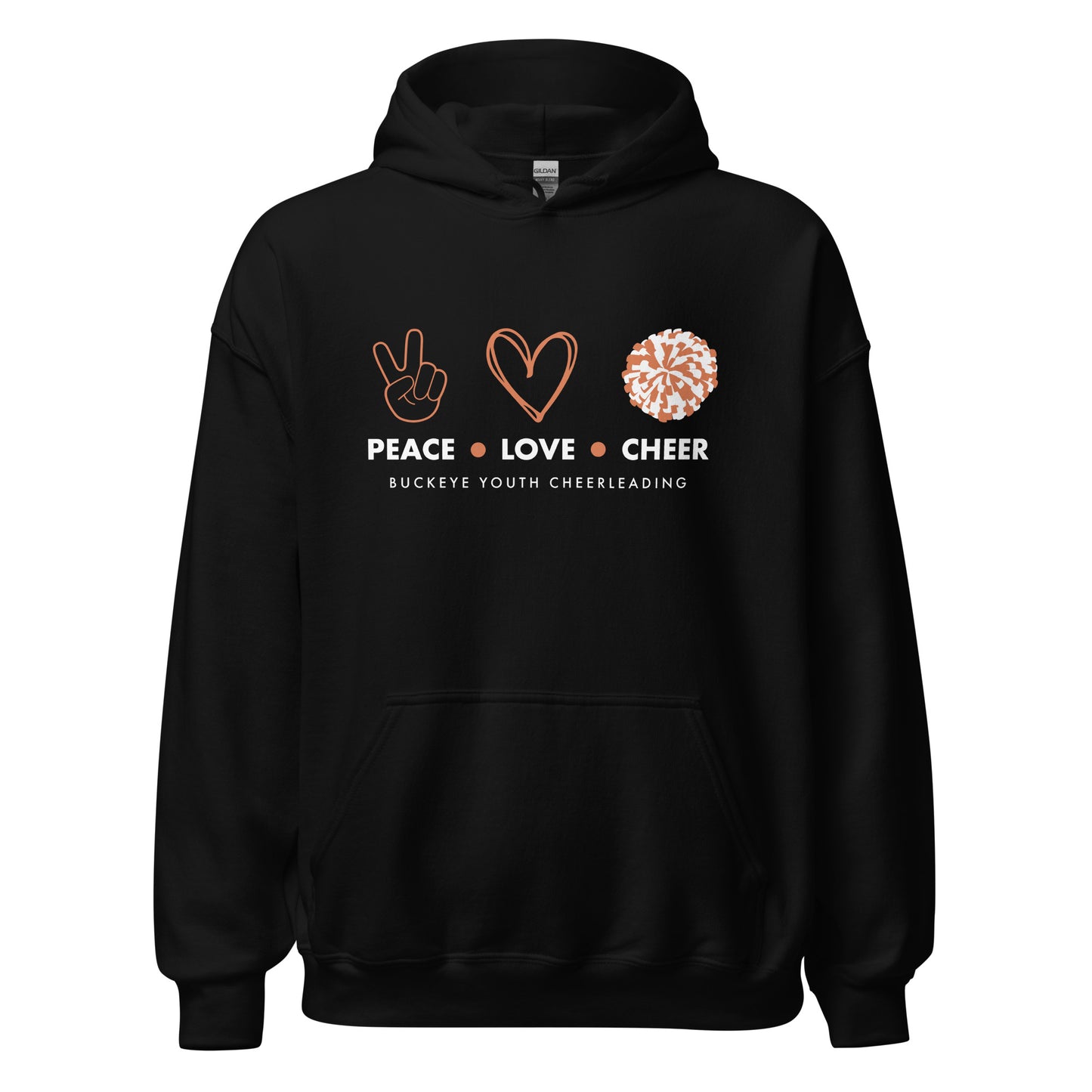 Buckeye Youth Cheerleading - Adult Hoodie