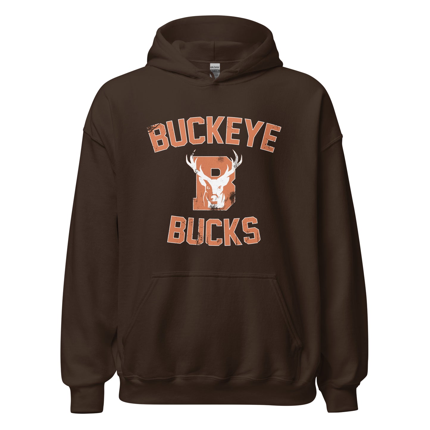 Buckeye Bucks Distressed - Hoodie