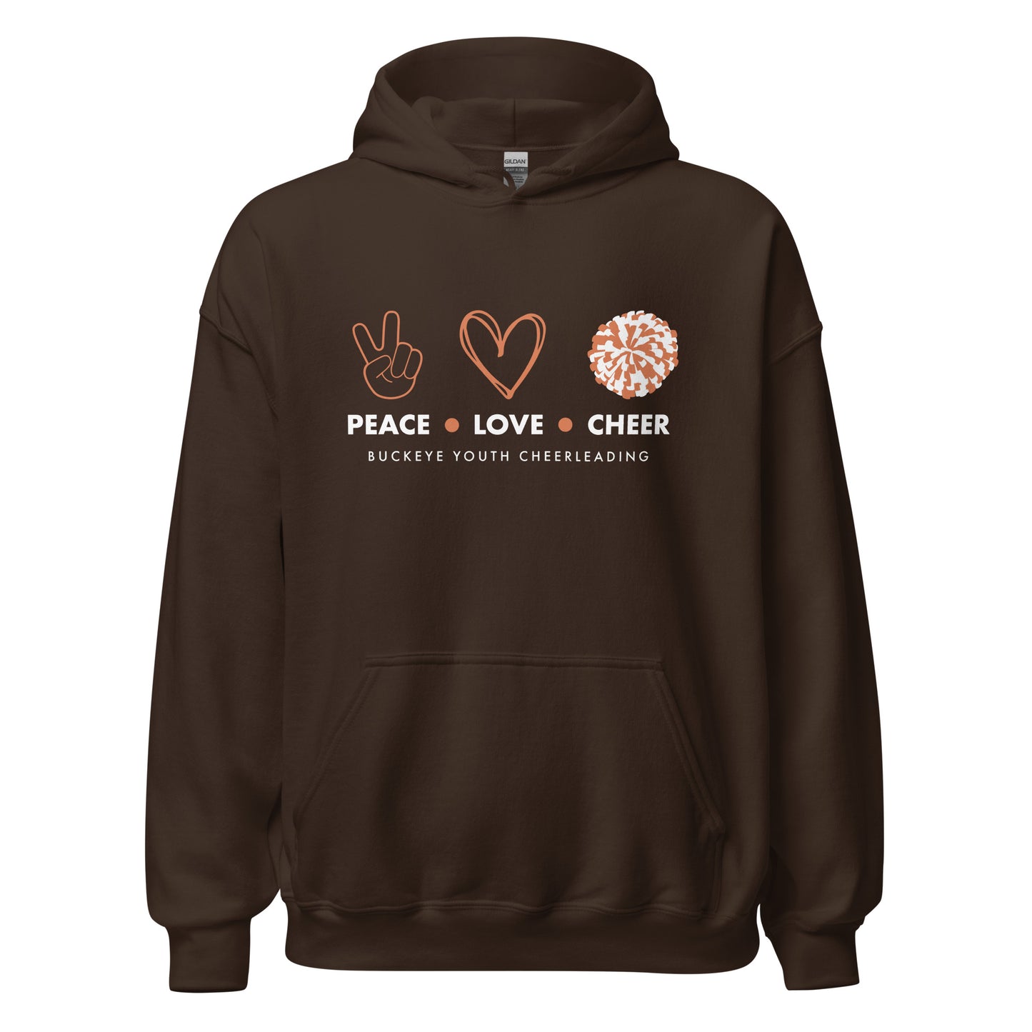 Buckeye Youth Cheerleading - Adult Hoodie