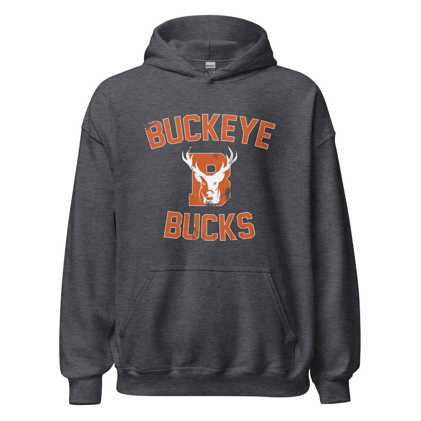 Buckeye Bucks Distressed - Hoodie