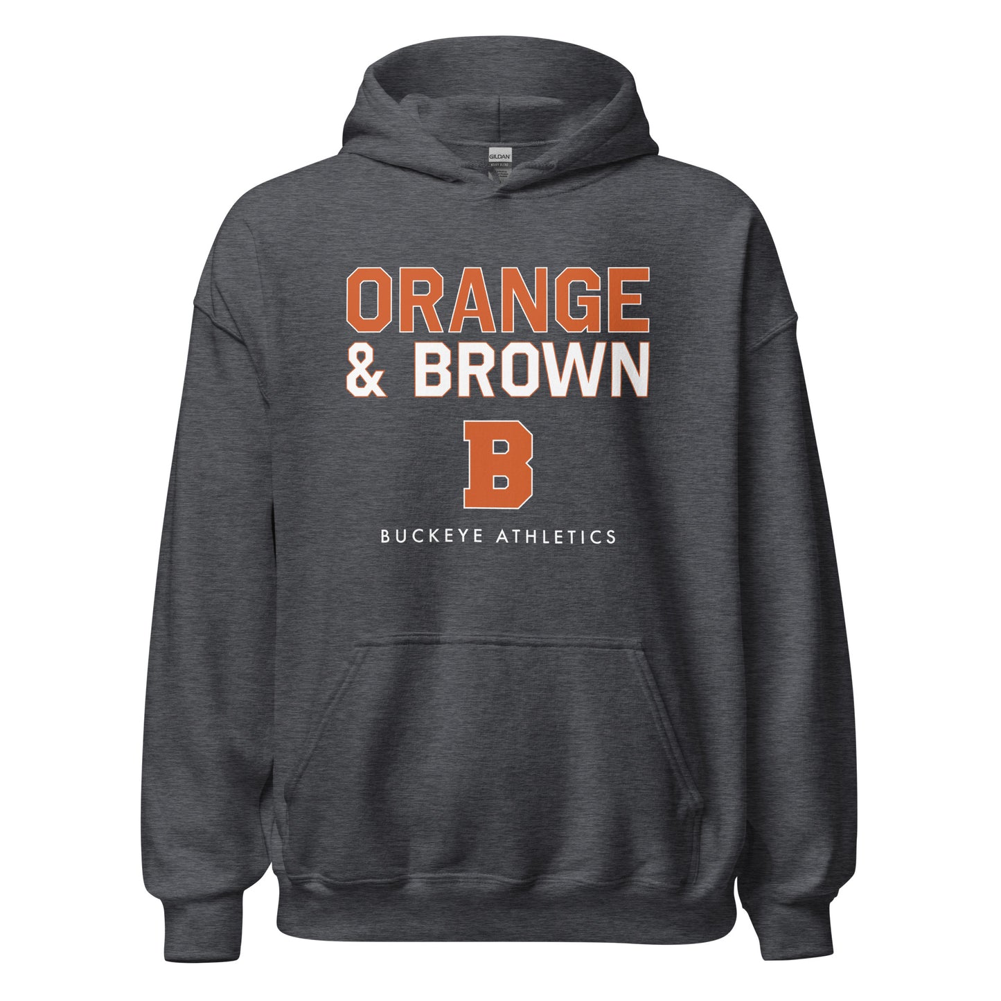 Orange & Brown - Hoodie