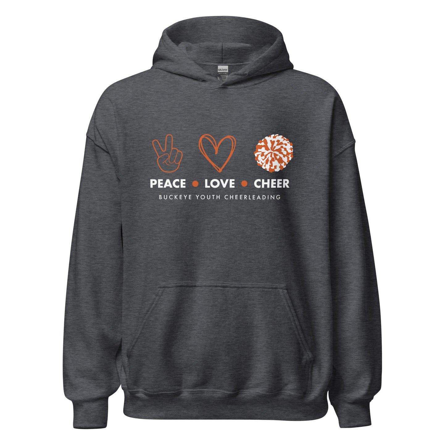 Buckeye Youth Cheerleading - Adult Hoodie