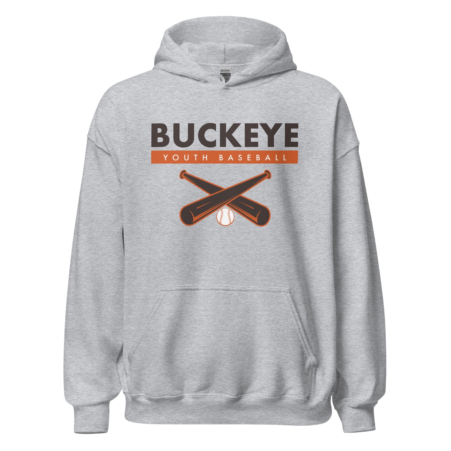 Buckeye Youth Baseball - Adult Hoodie