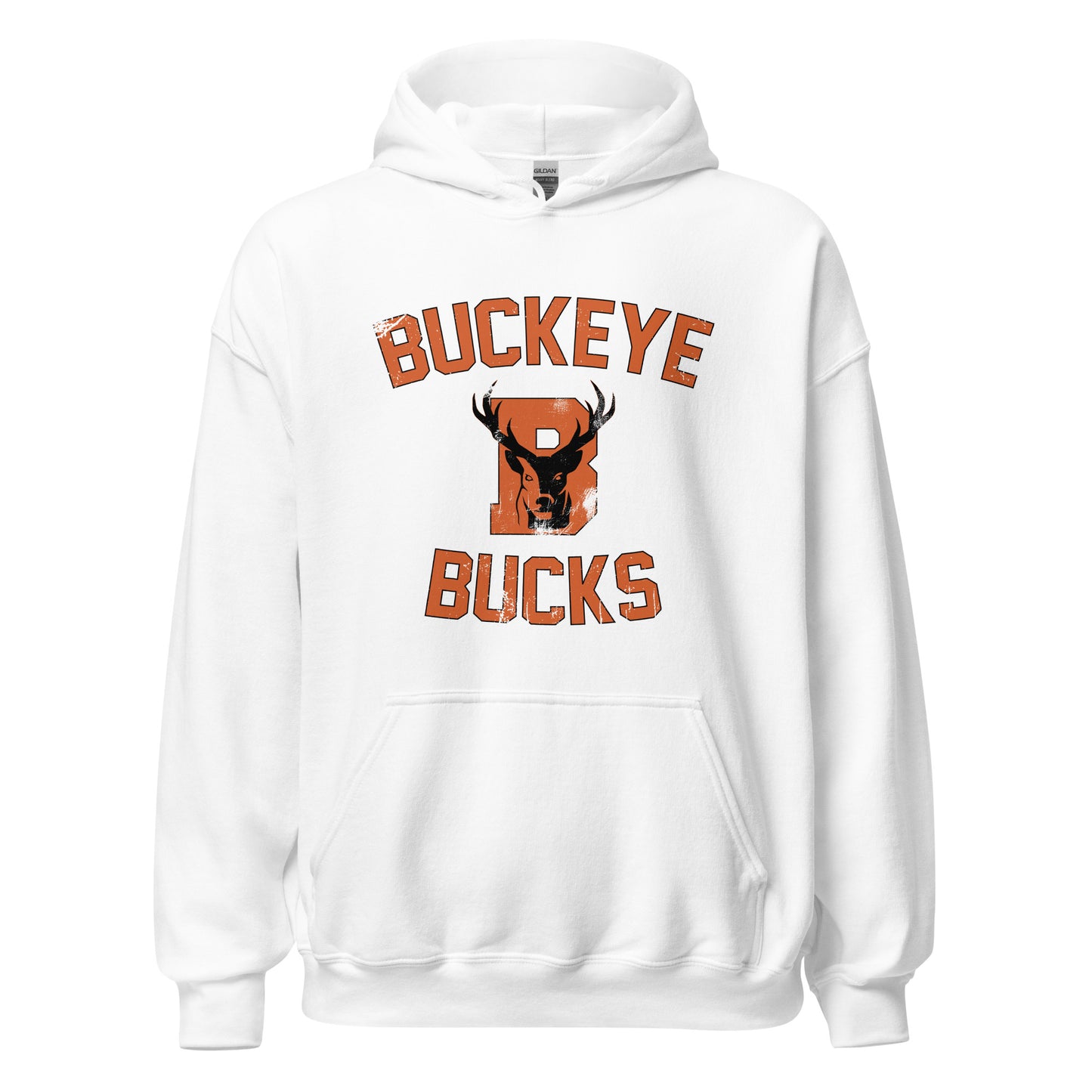 Buckeye Bucks Distressed - Hoodie