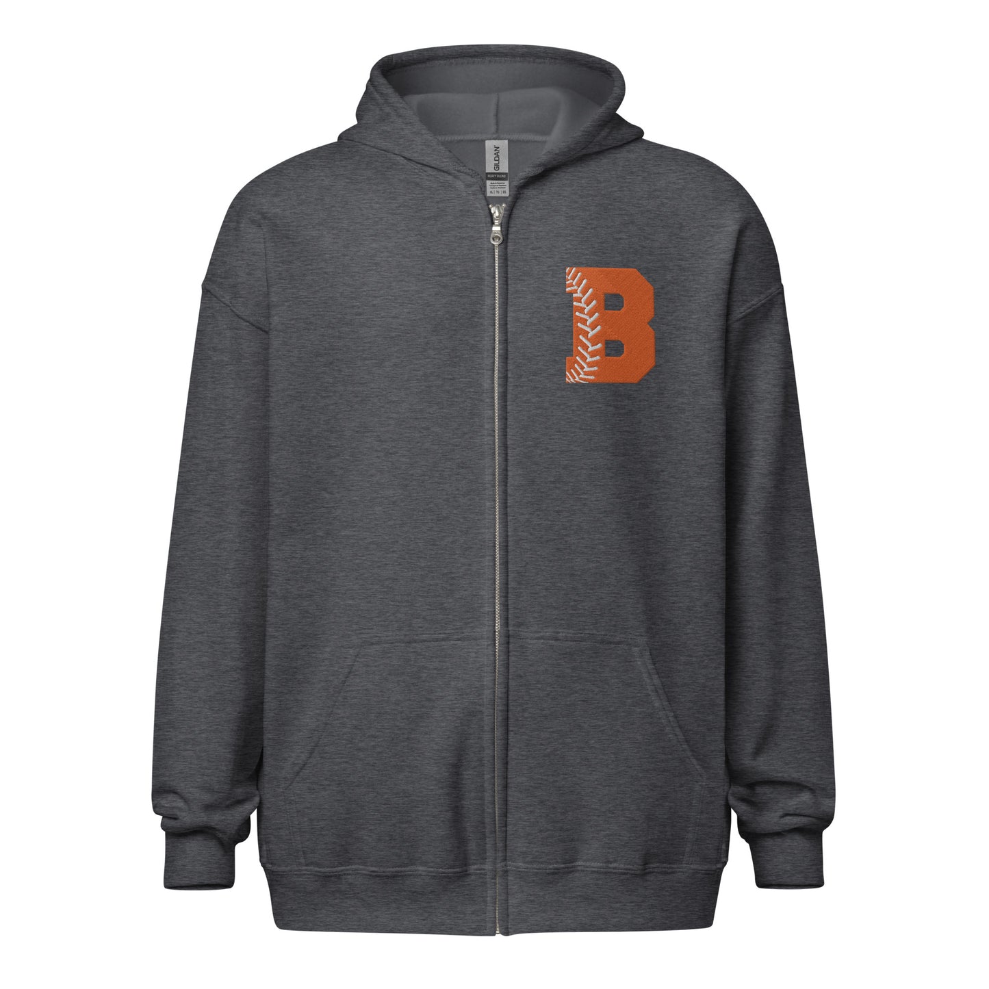 Buckeye Baseball/Softball - Embroidered Zip Hoodie