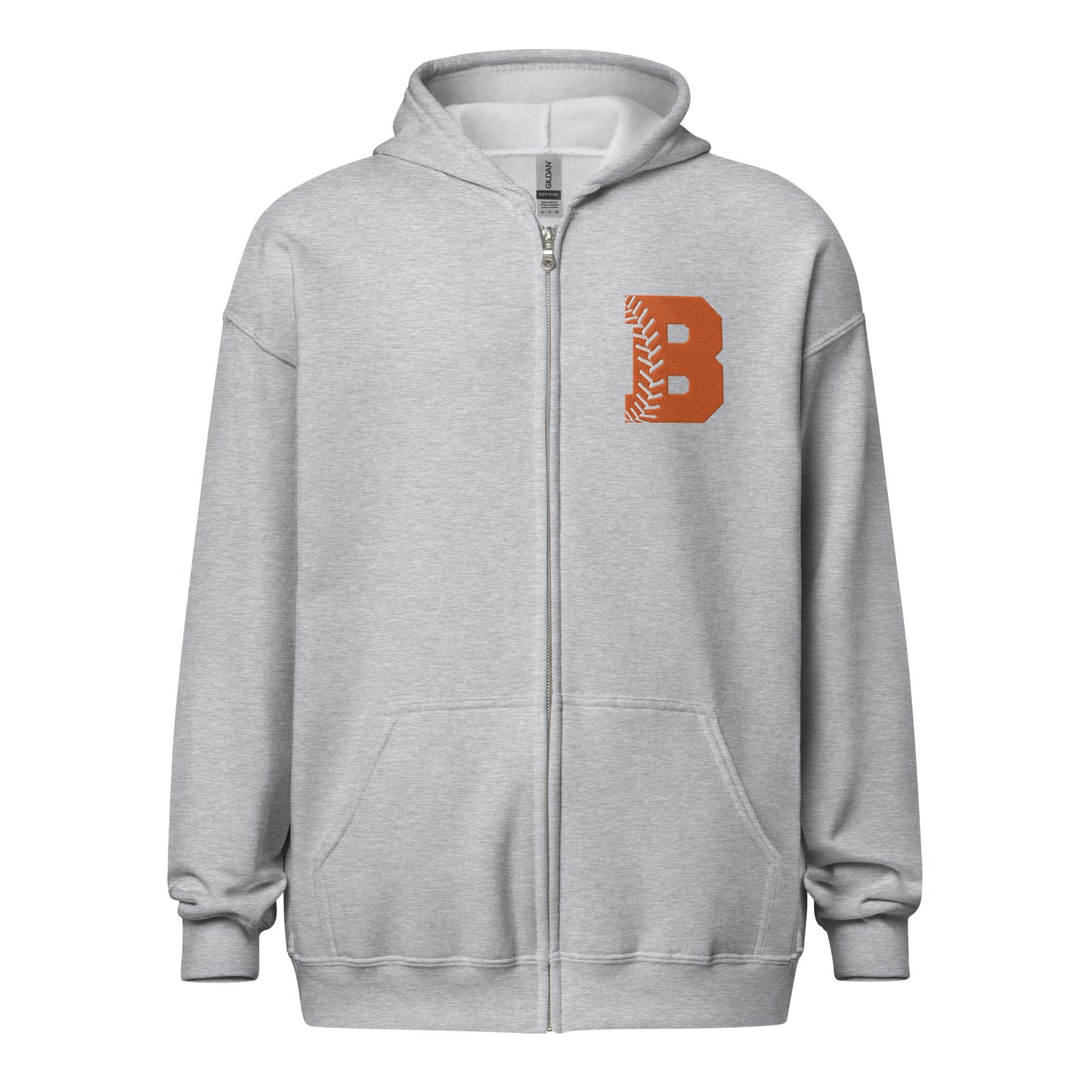 Buckeye Baseball/Softball - Embroidered Zip Hoodie