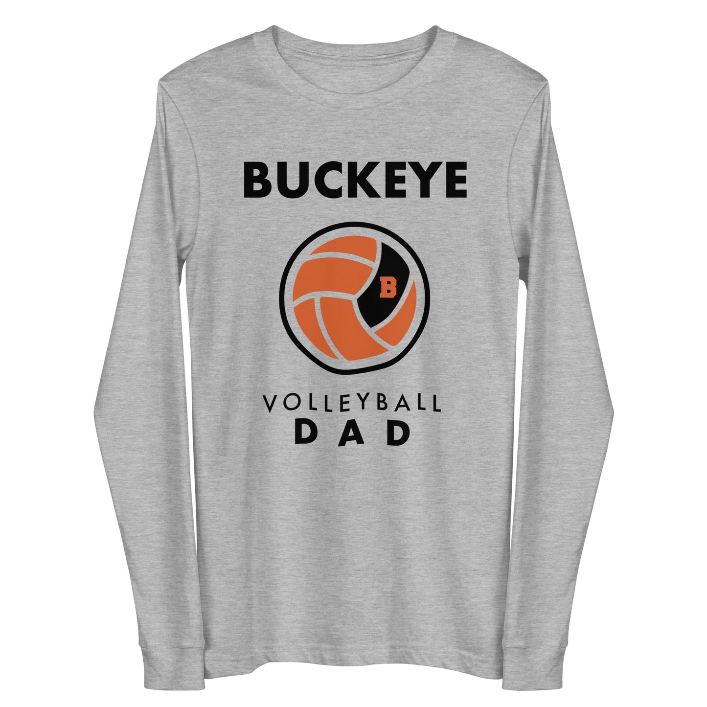 Buckeye Volleyball Dad - Long Sleeve Tee