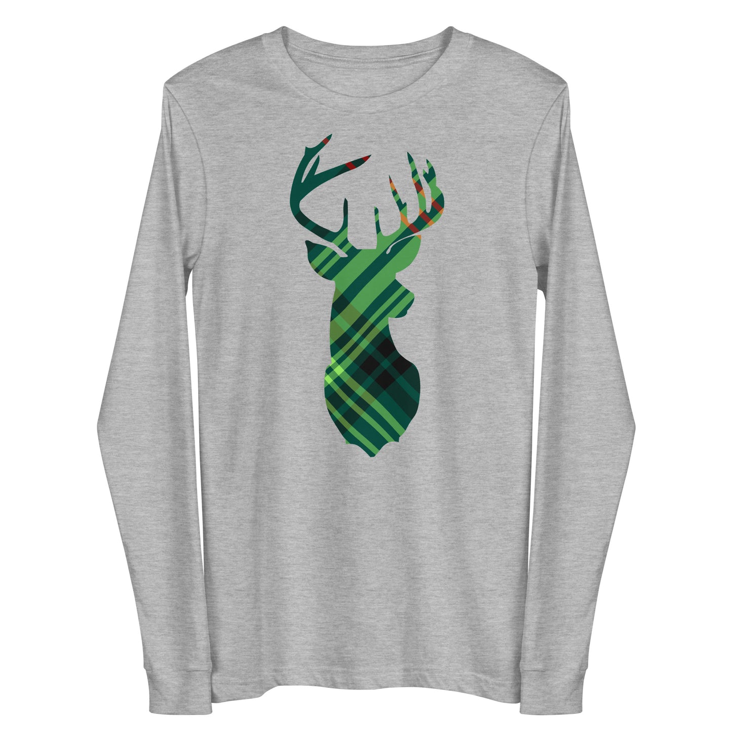 Holiday Green Buck - Long Sleeve Tee