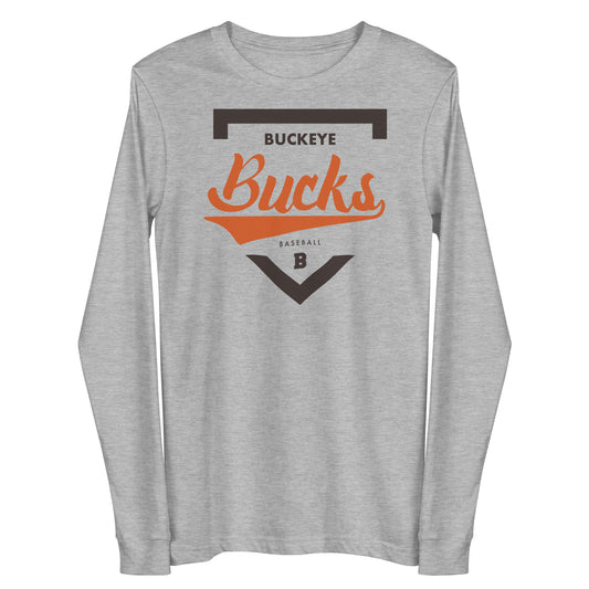 Bucks Baseball -  Long Sleeve Tee