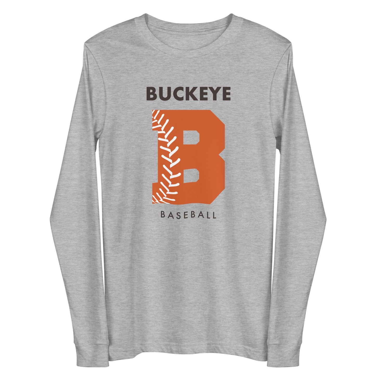 Buckeye B Baseball - Long Sleeve Tee