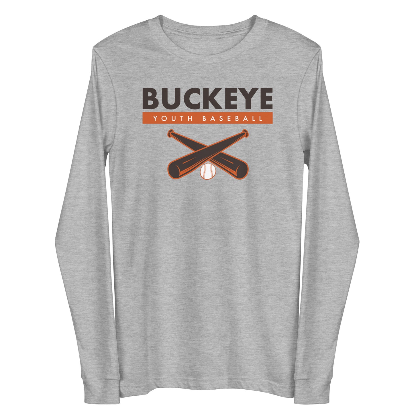 Buckeye Youth Baseball - Adult Long Sleeve Tee