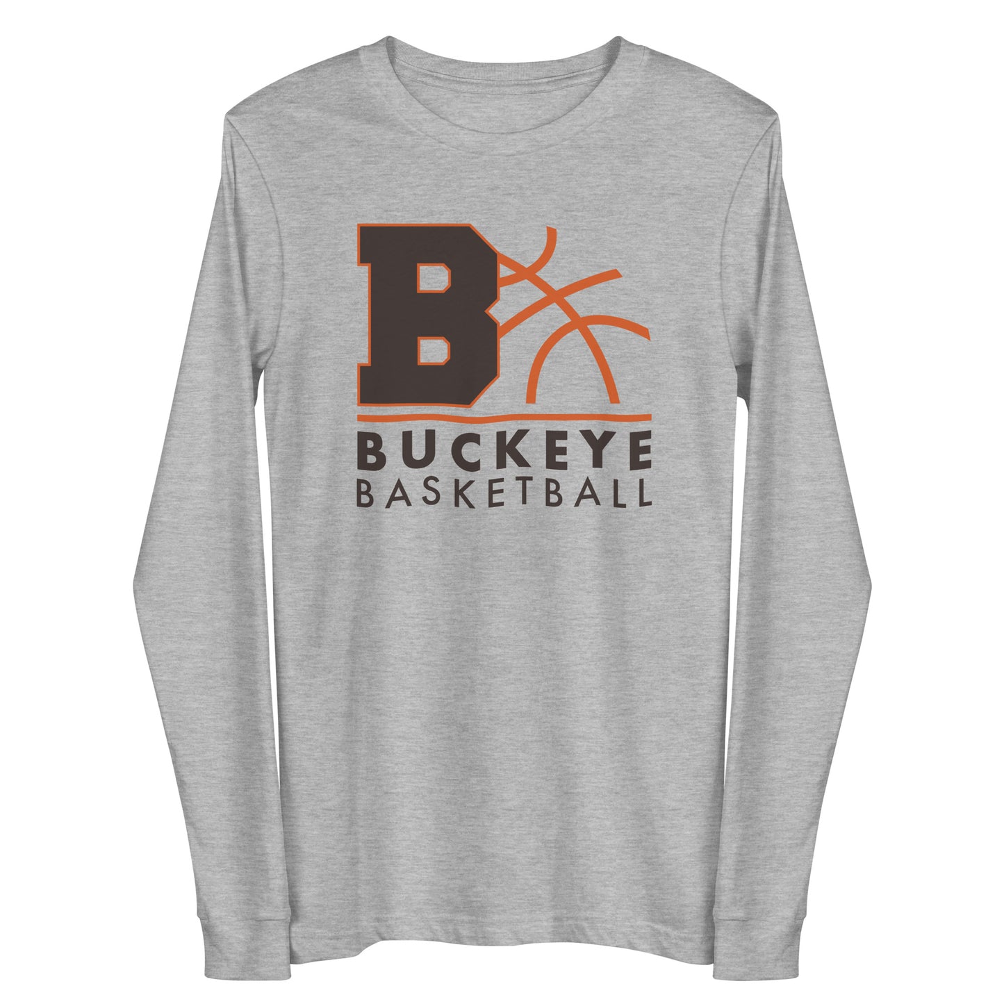 Buckeye Basketball - Adult Long Sleeve Tee