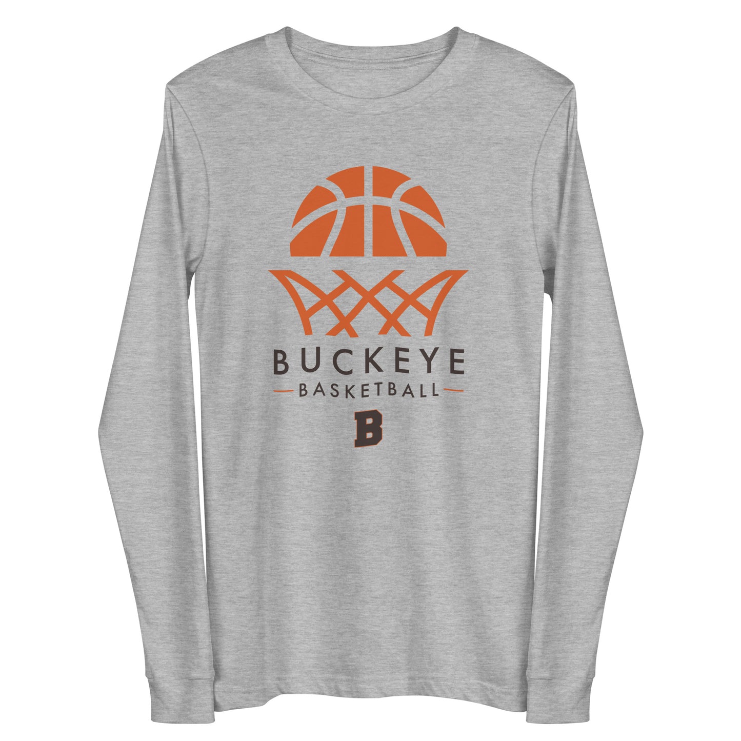 Buckeye Basketball - Adult Long Sleeve Tee