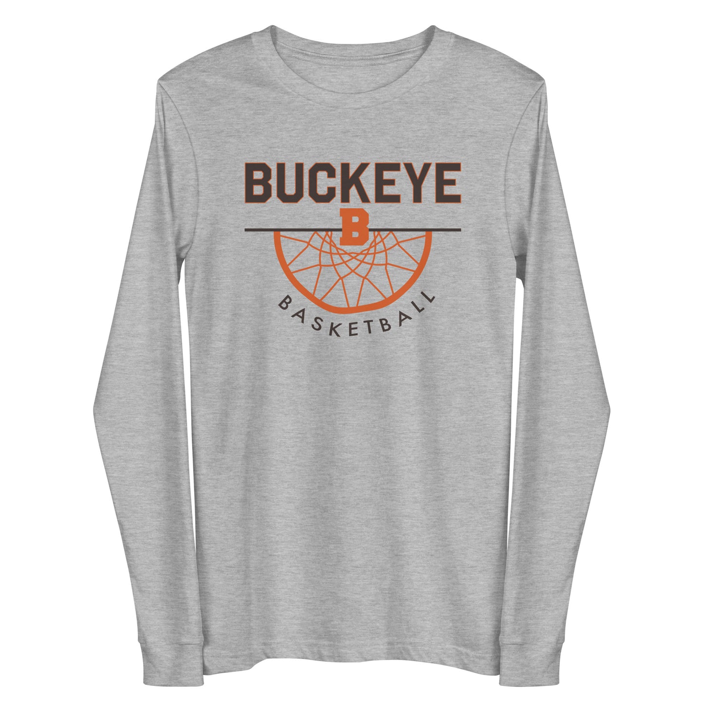 Buckeye Basketball - Adult Long Sleeve Tee