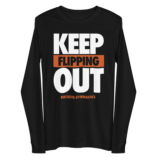 Keep Flipping Out - Long Sleeve Tee