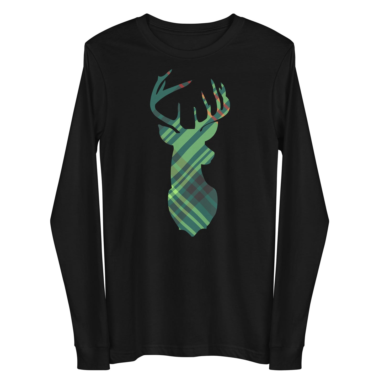 Holiday Green Buck - Long Sleeve Tee