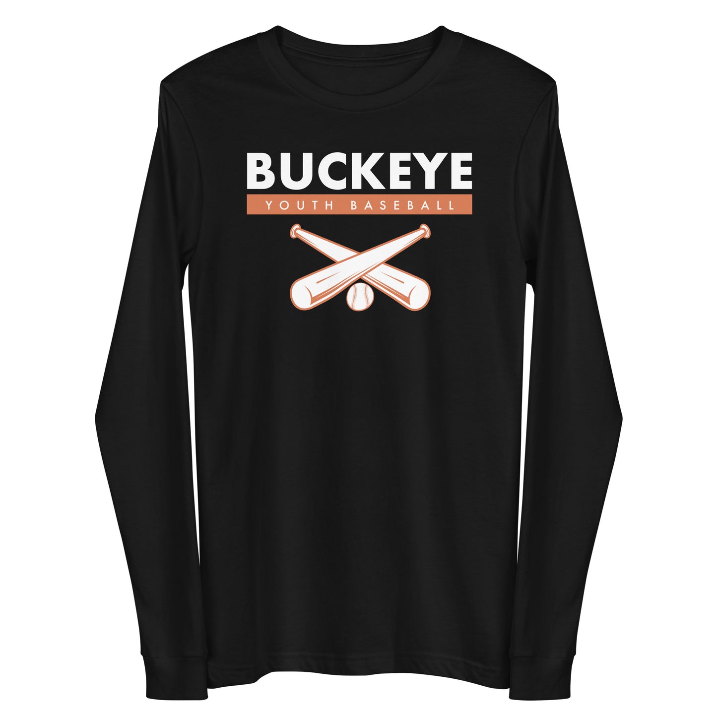 Buckeye Youth Baseball - Adult Long Sleeve Tee