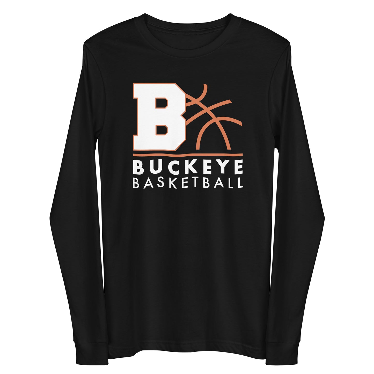 Buckeye Basketball - Adult Long Sleeve Tee