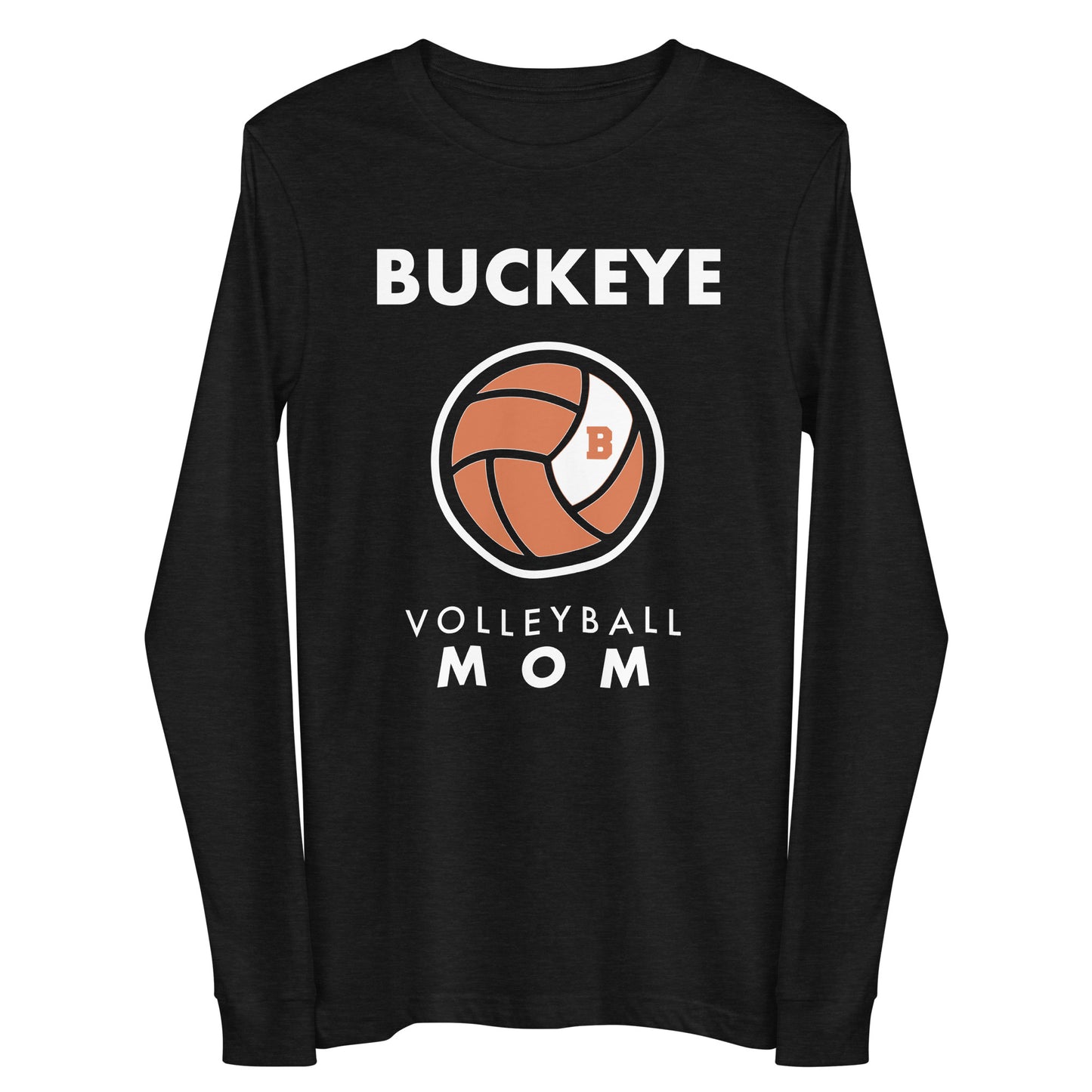 Buckeye Volleyball Mom - Long Sleeve Tee