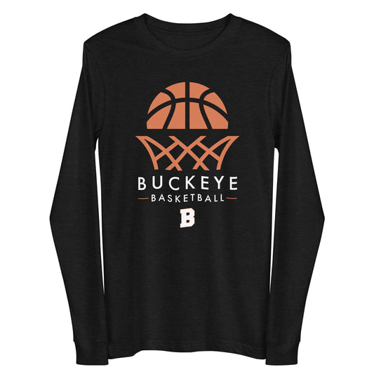 Buckeye Basketball - Adult Long Sleeve Tee