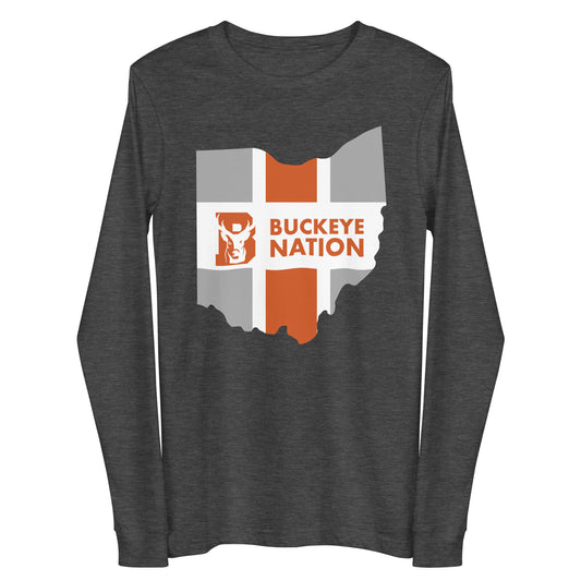 Buckeye Nation - Adult Long Sleeve Tee