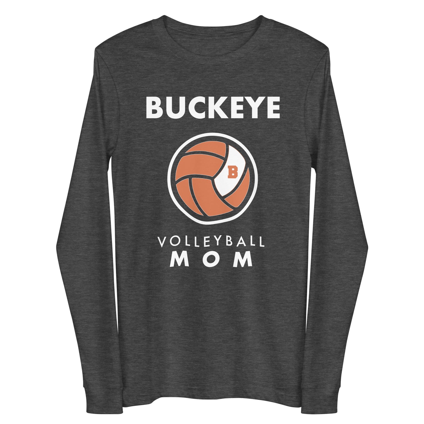 Buckeye Volleyball Mom - Long Sleeve Tee