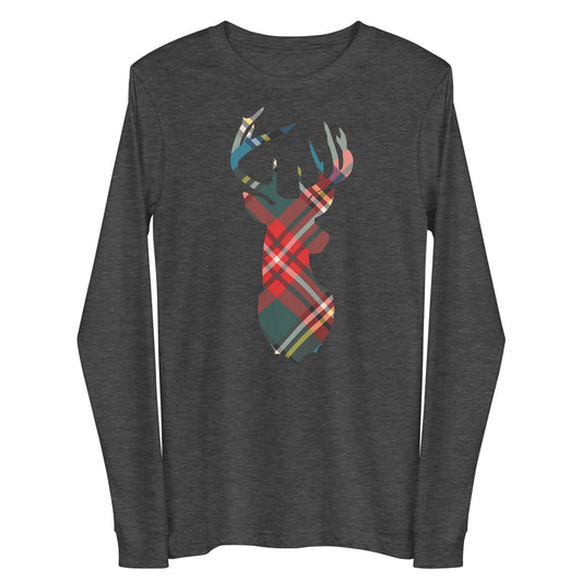 Holiday Red Buck - Long Sleeve Tee