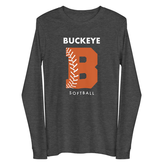 Buckeye B Softball - Long Sleeve Tee