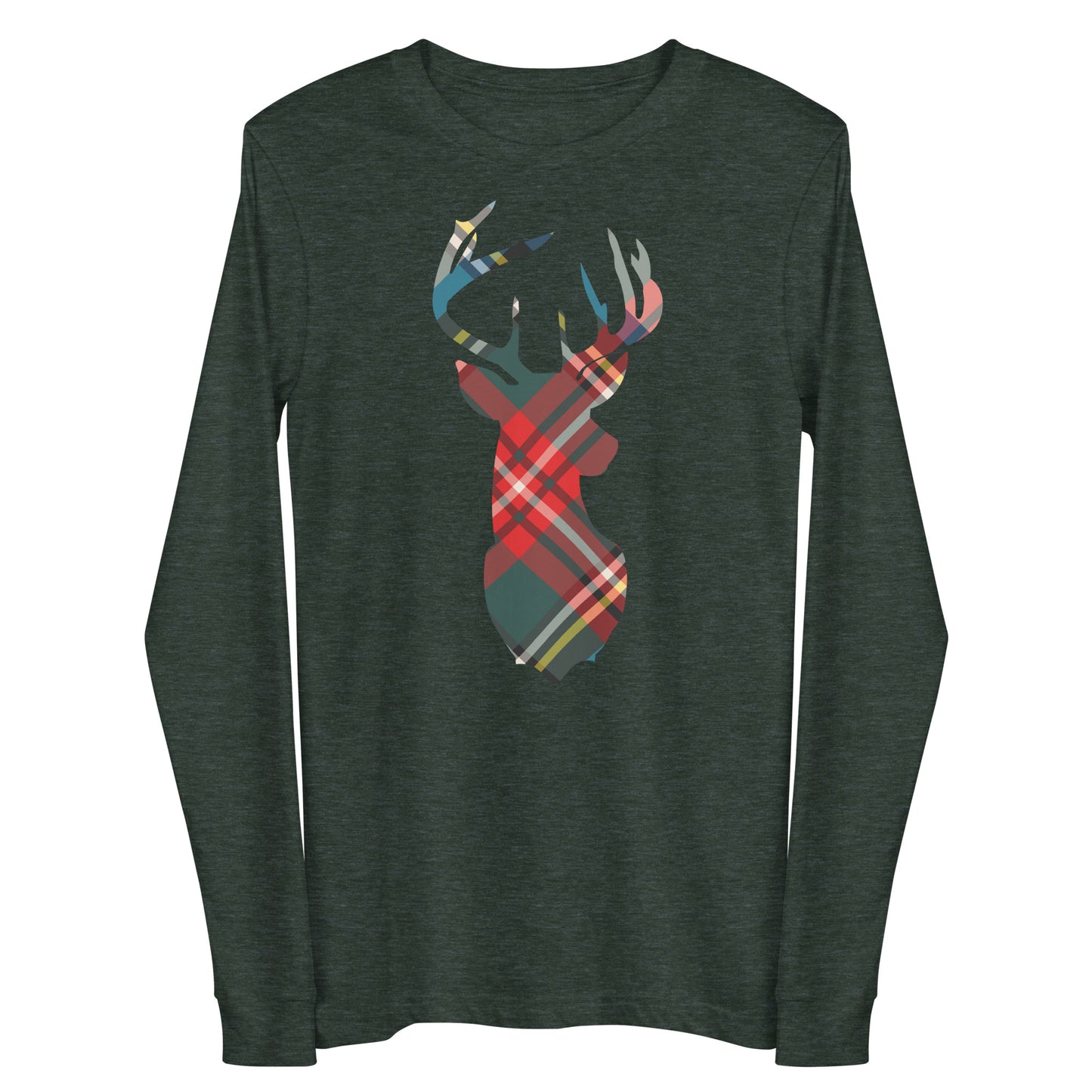 Holiday Red Buck - Long Sleeve Tee