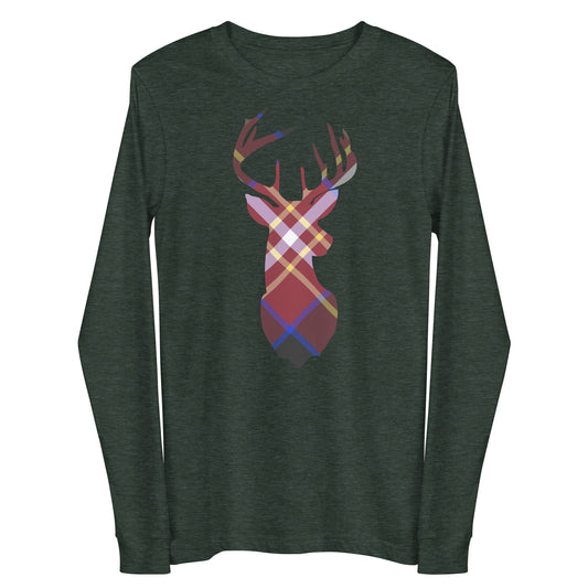 Holiday Cranberry Buck - Long Sleeve Tee