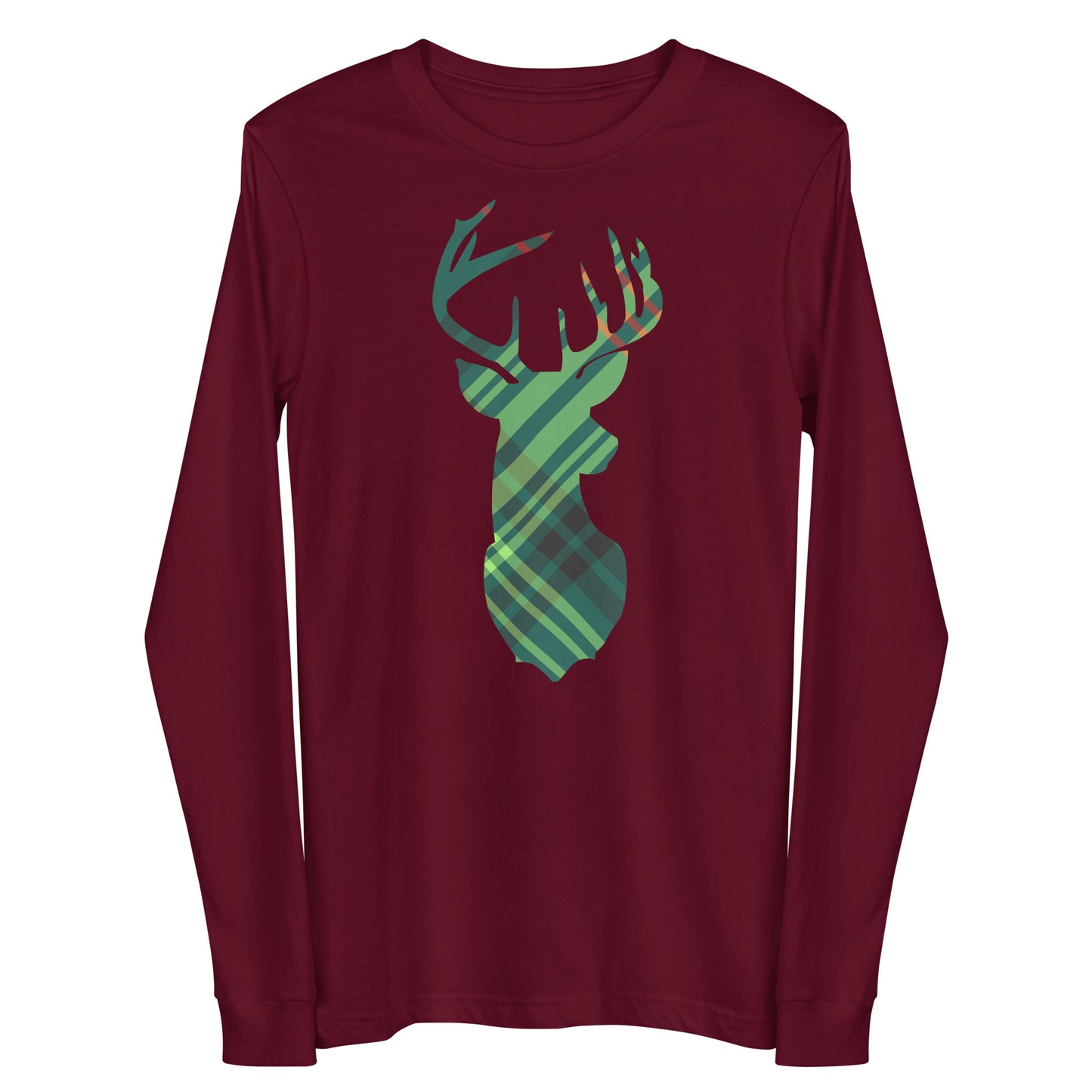Holiday Green Buck - Long Sleeve Tee