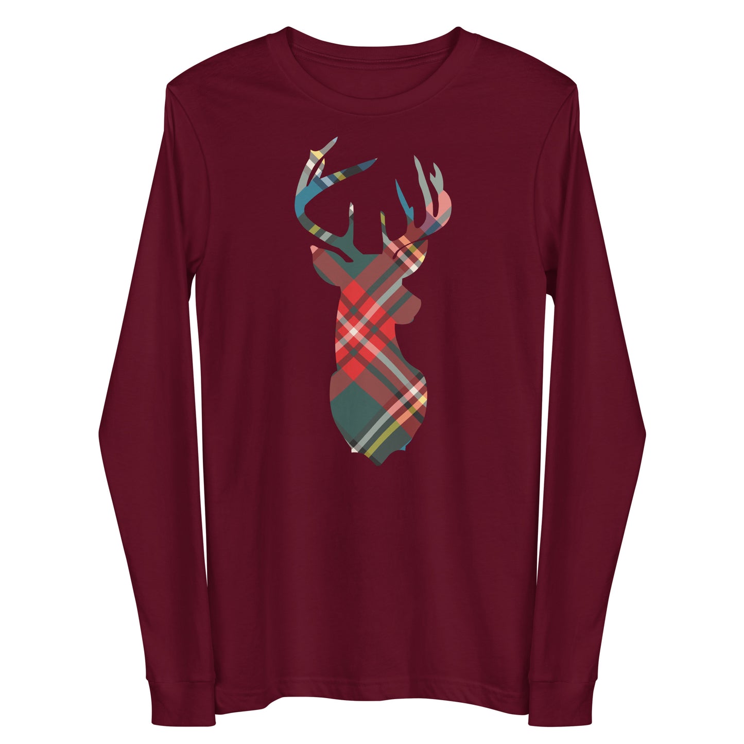 Holiday Red Buck - Long Sleeve Tee