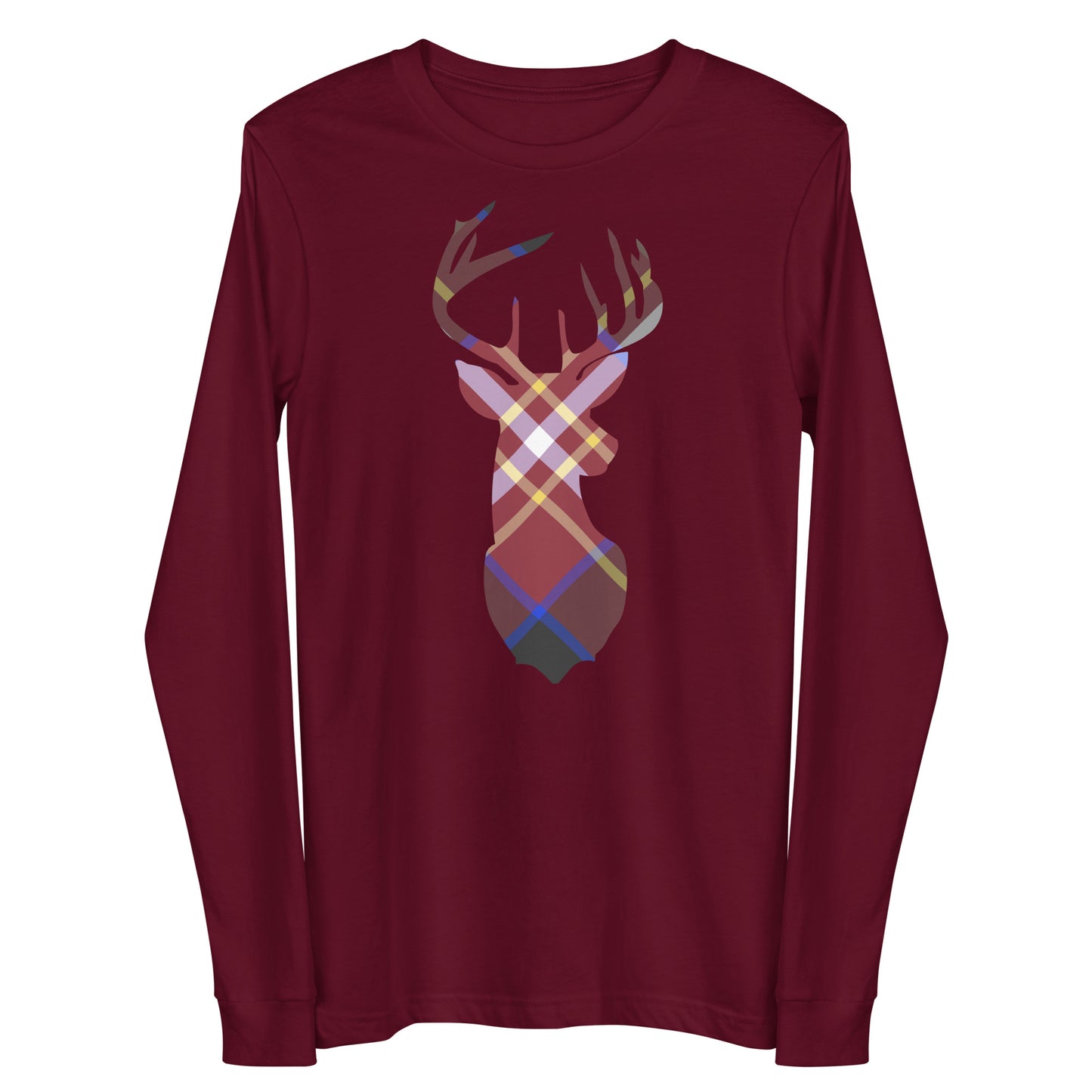 Holiday Cranberry Buck - Long Sleeve Tee