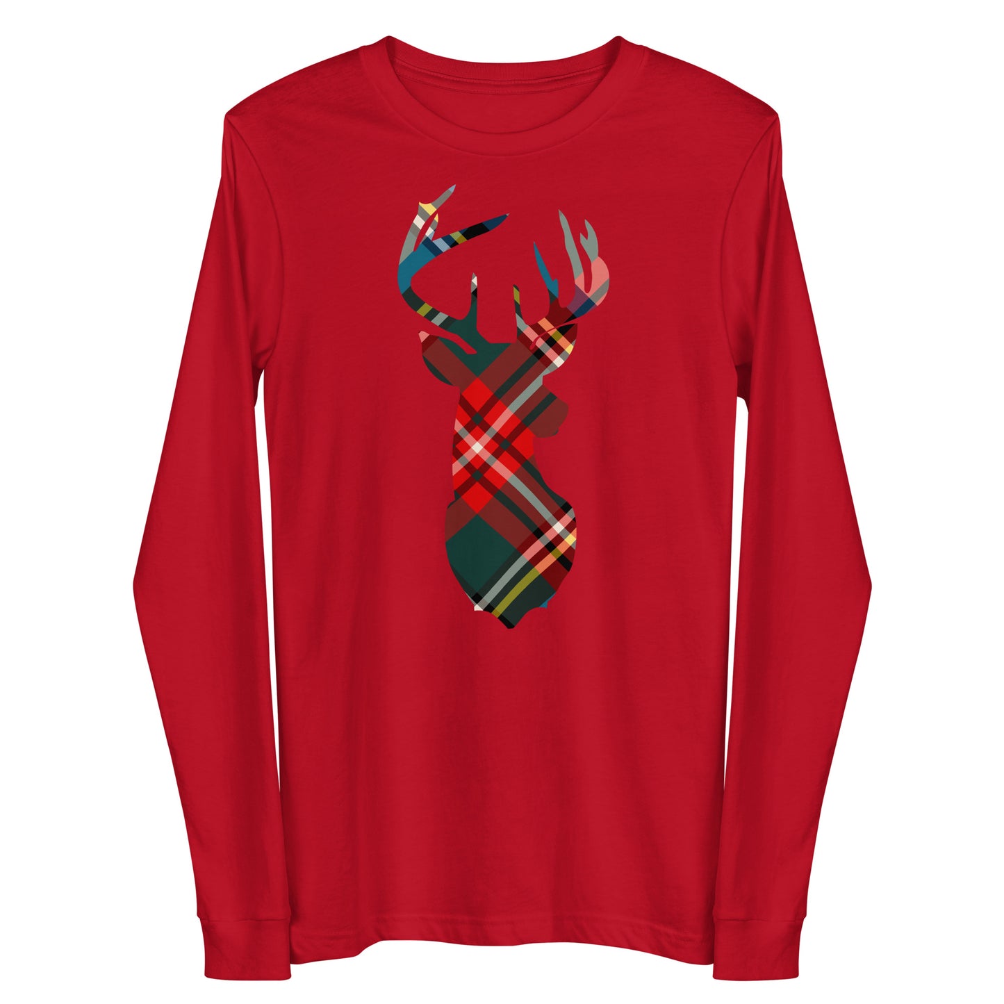 Holiday Red Buck - Long Sleeve Tee