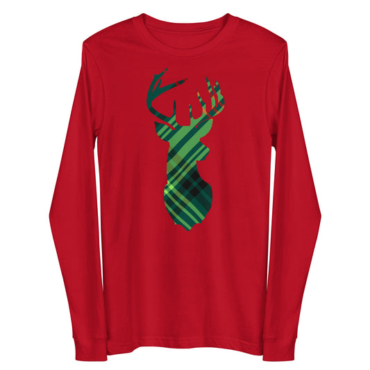Holiday Green Buck2 - Long Sleeve Tee