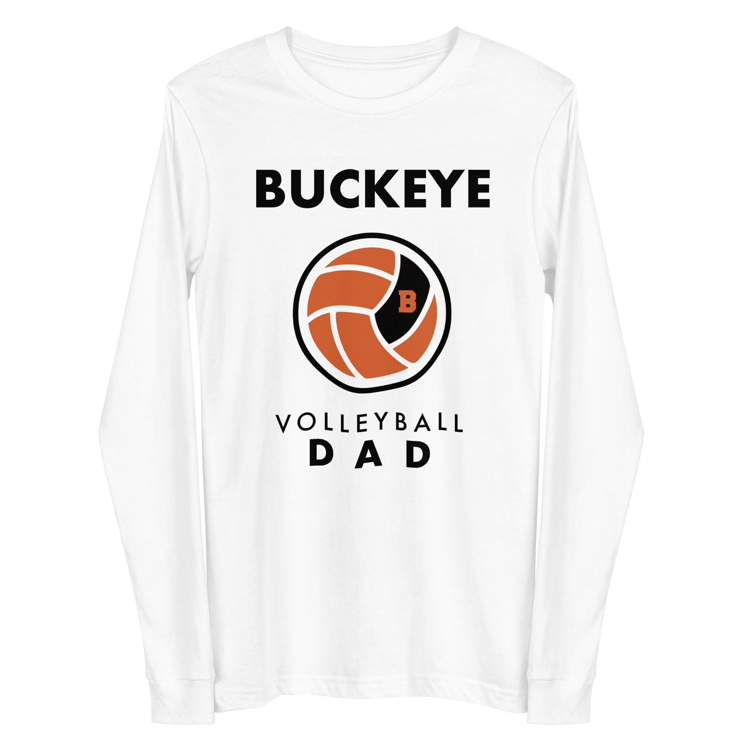 Buckeye Volleyball Dad - Long Sleeve Tee