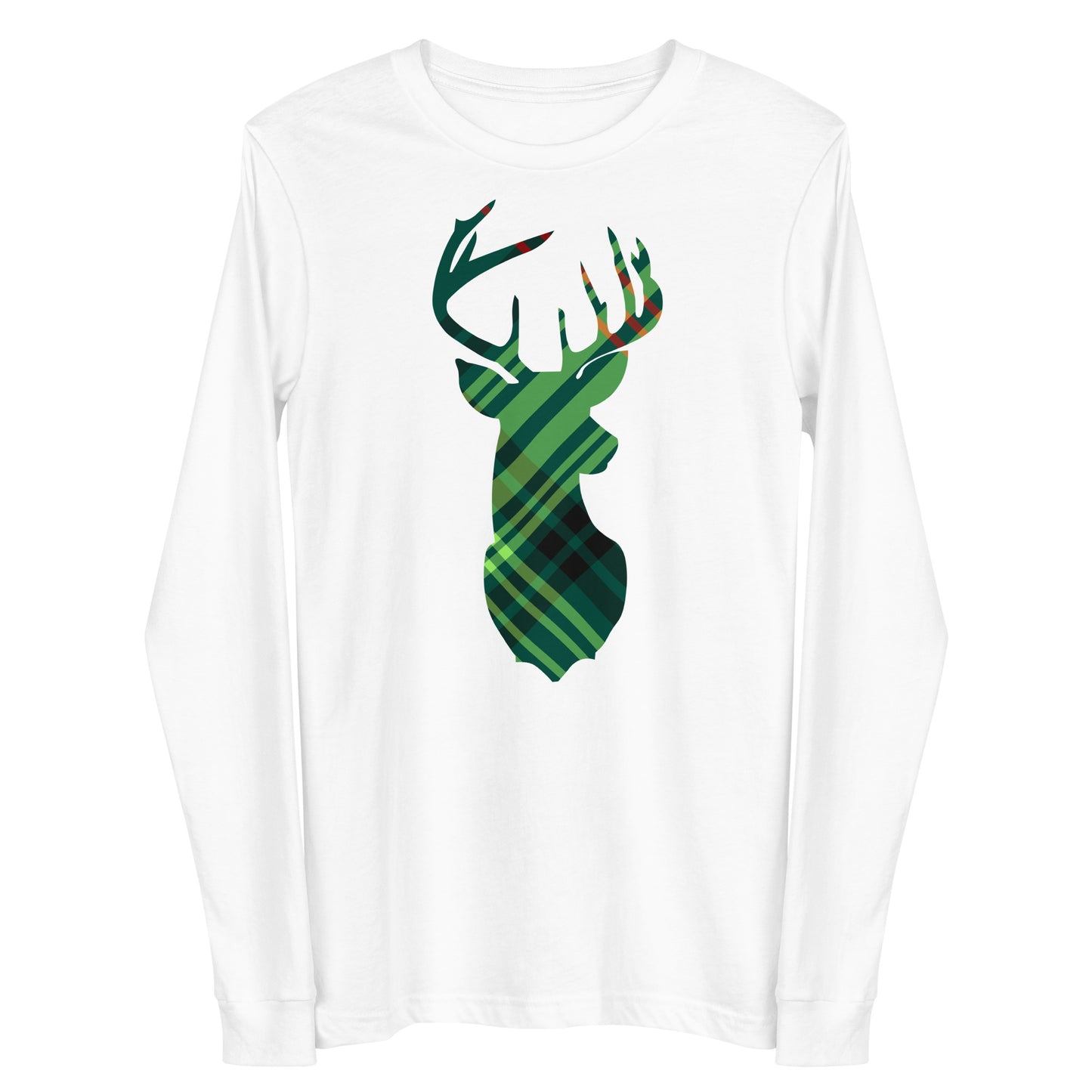 Holiday Green Buck - Long Sleeve Tee