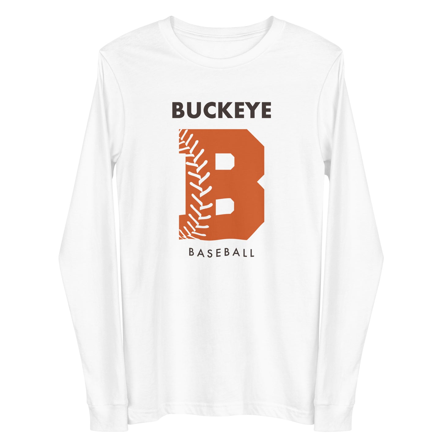 Buckeye B Baseball - Long Sleeve Tee