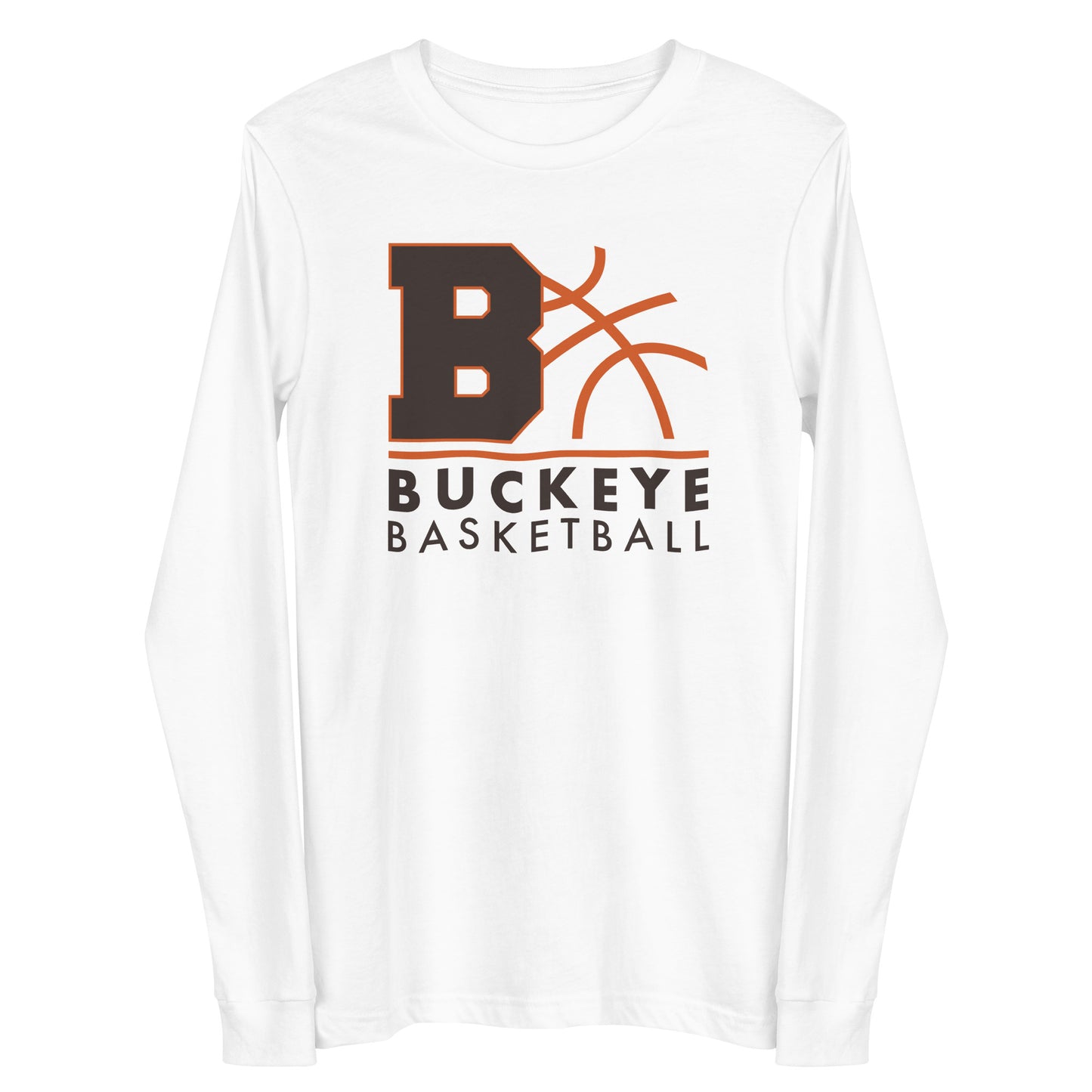 Buckeye Basketball - Adult Long Sleeve Tee