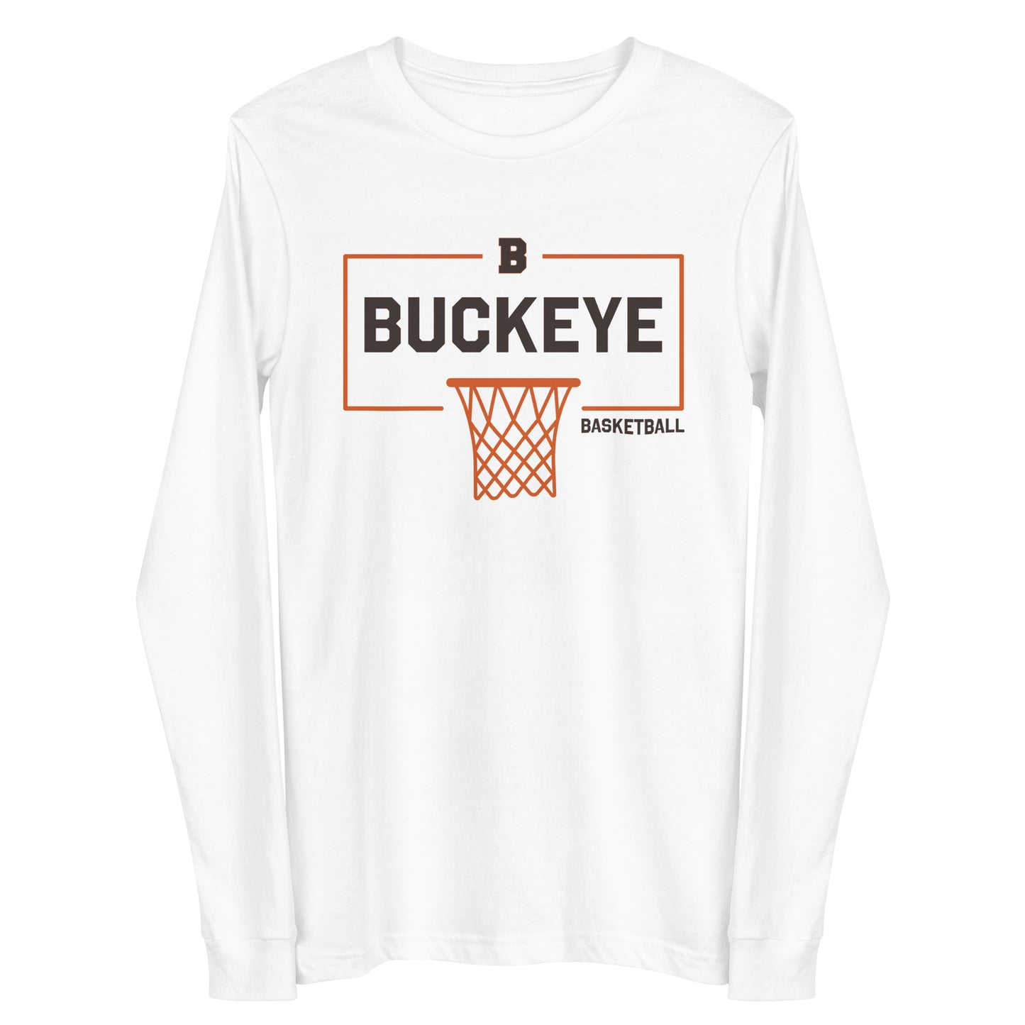 Buckeye Basketball - Adult Long Sleeve Tee