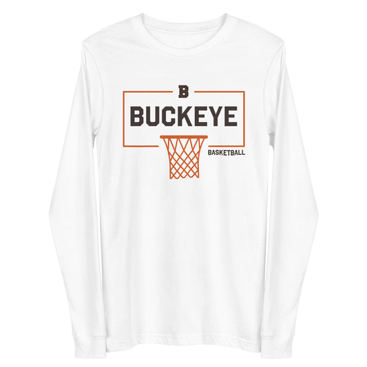 Buckeye Basketball - Adult Long Sleeve Tee