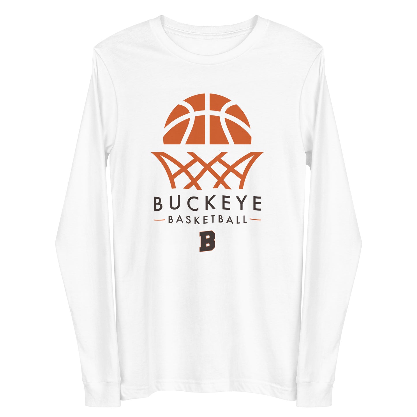 Buckeye Basketball - Adult Long Sleeve Tee