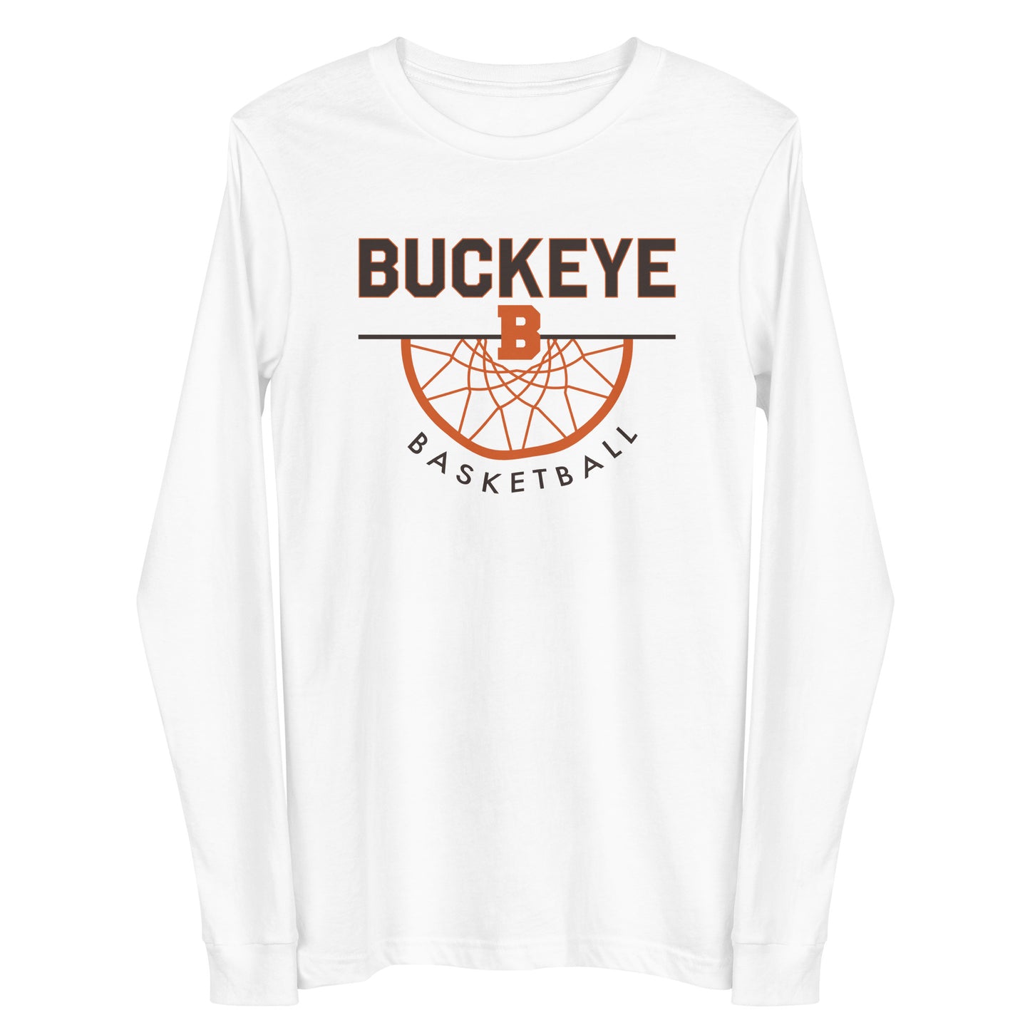 Buckeye Basketball - Adult Long Sleeve Tee