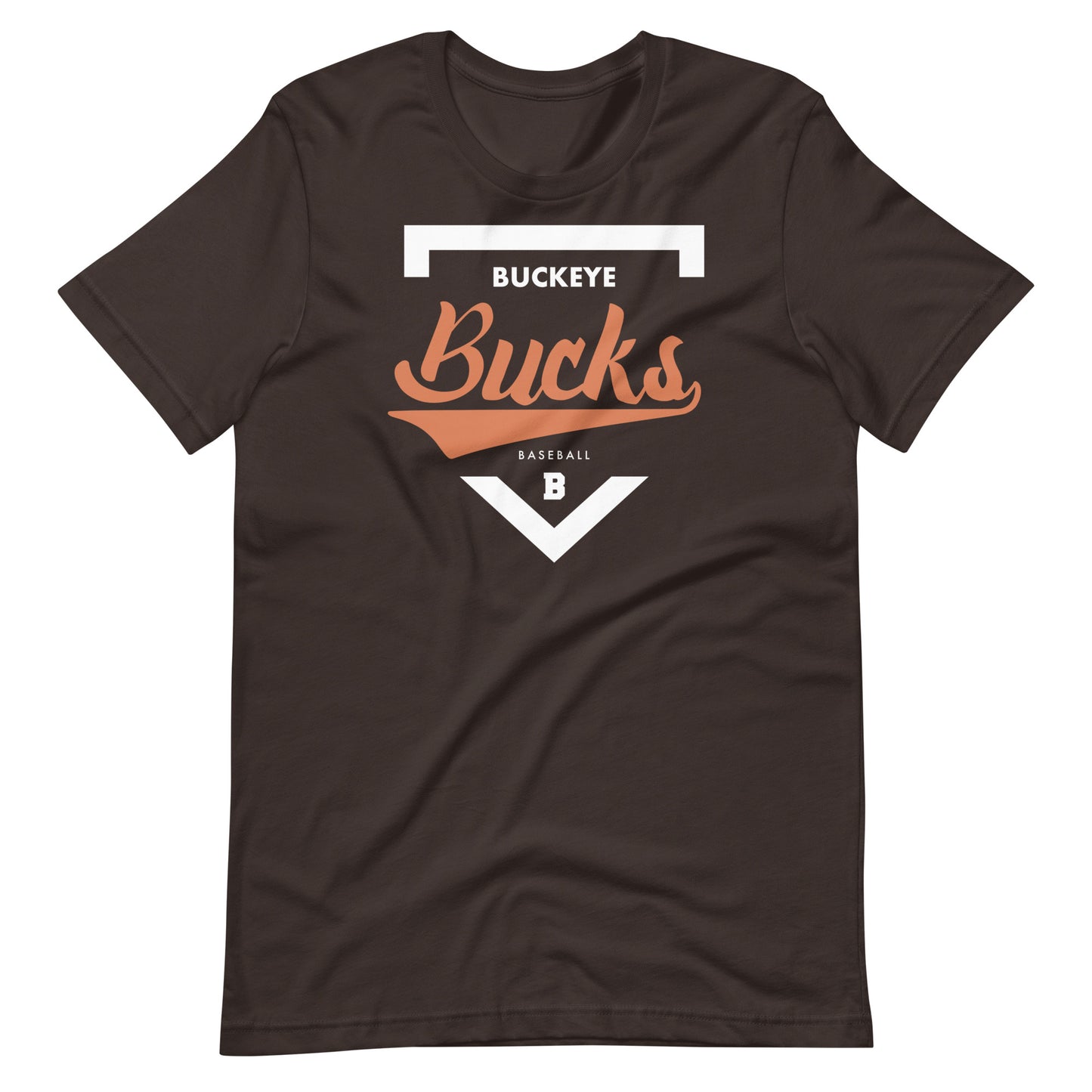 Buckeye Baseball with B on back - Tee