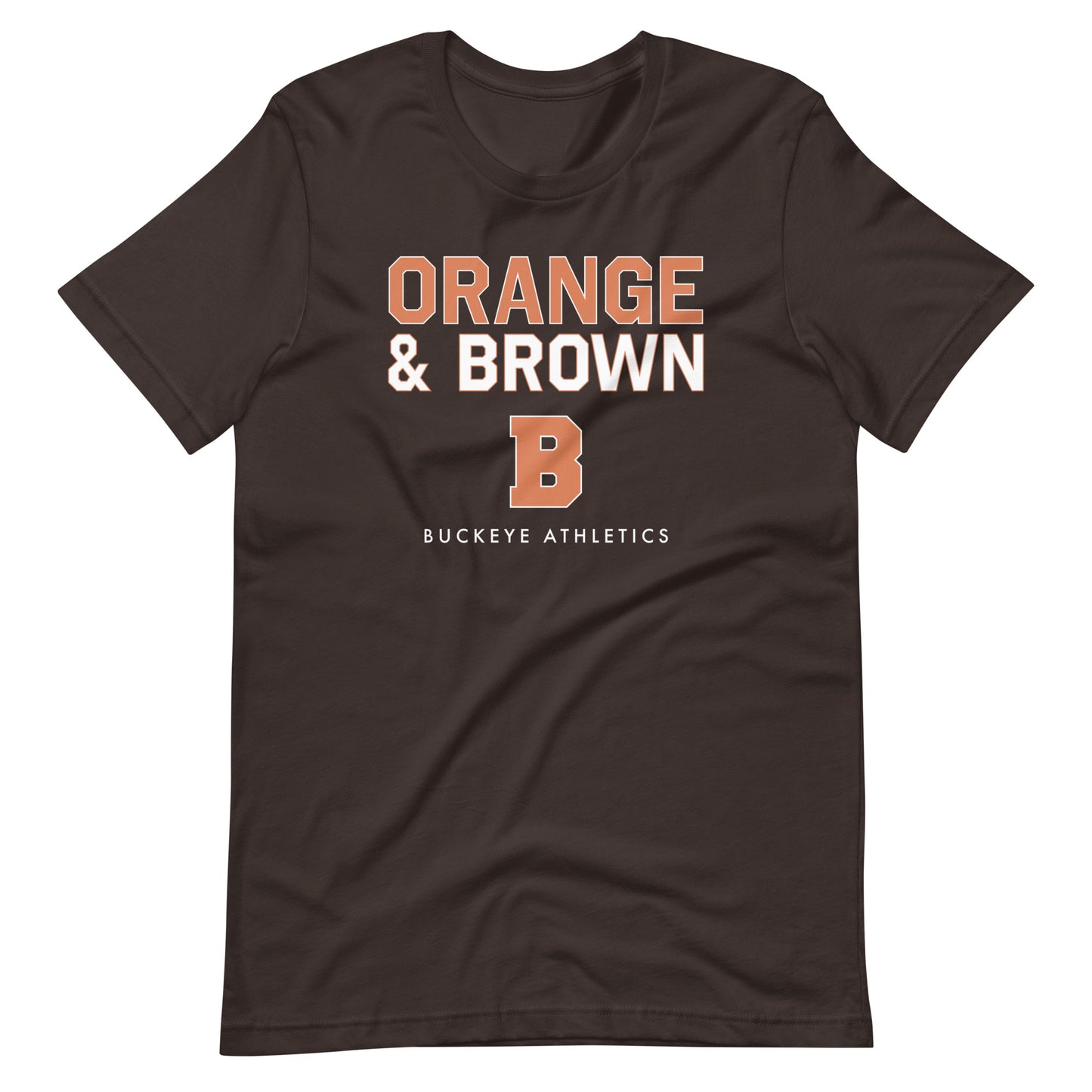 Orange & Brown - Tee