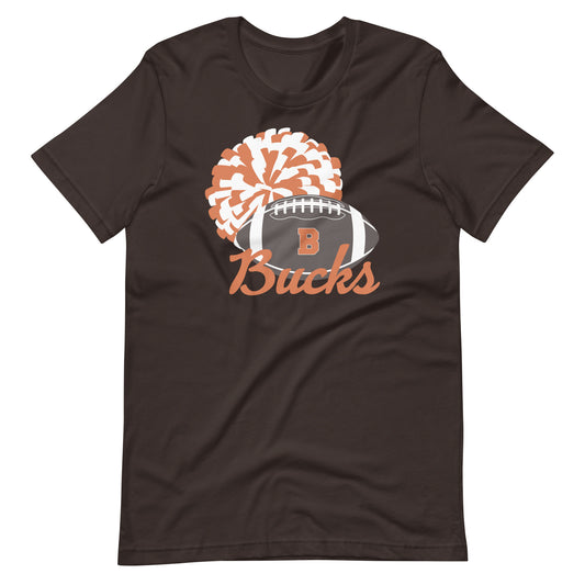 Buckeye Football and Cheer - Tee