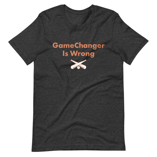 GameChanger is wrong - Tee
