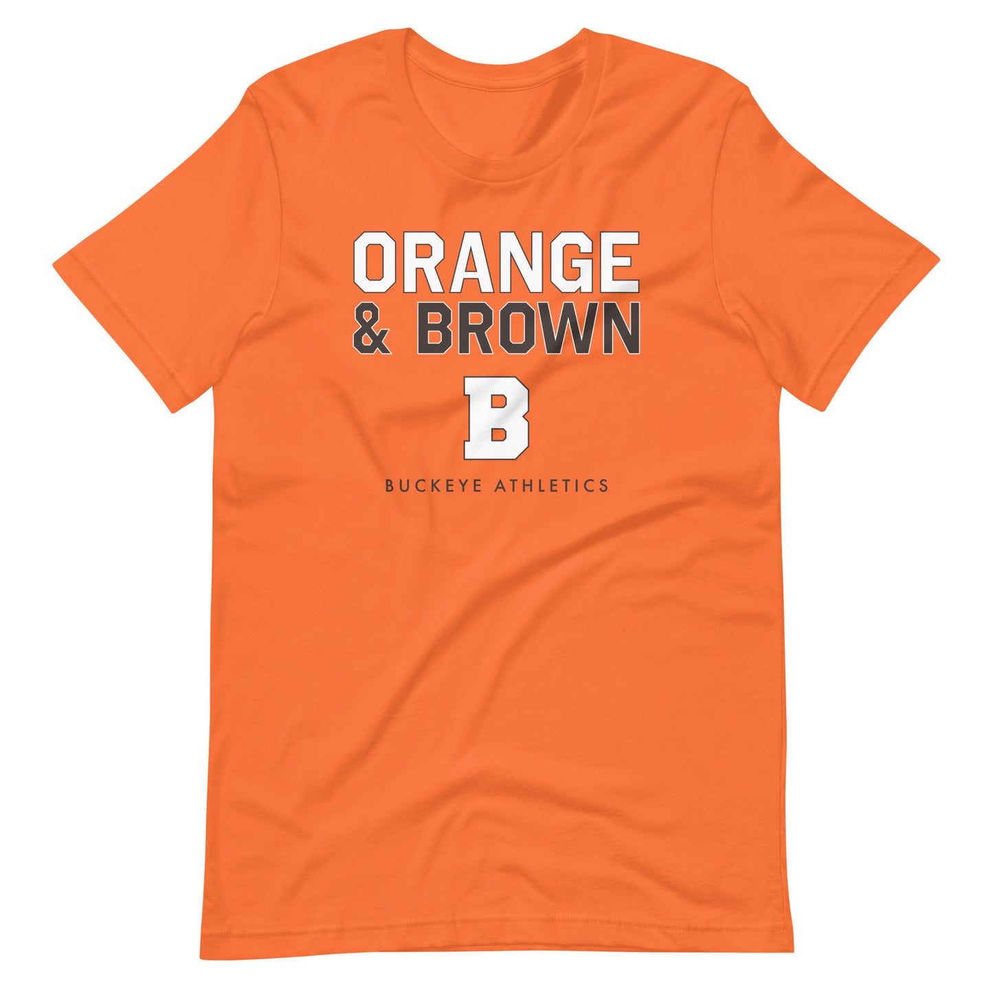 Orange & Brown - Tee