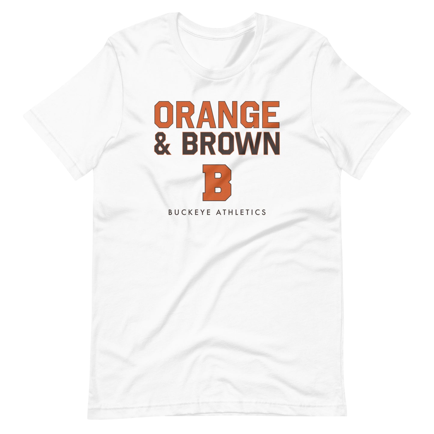 Orange & Brown - Tee